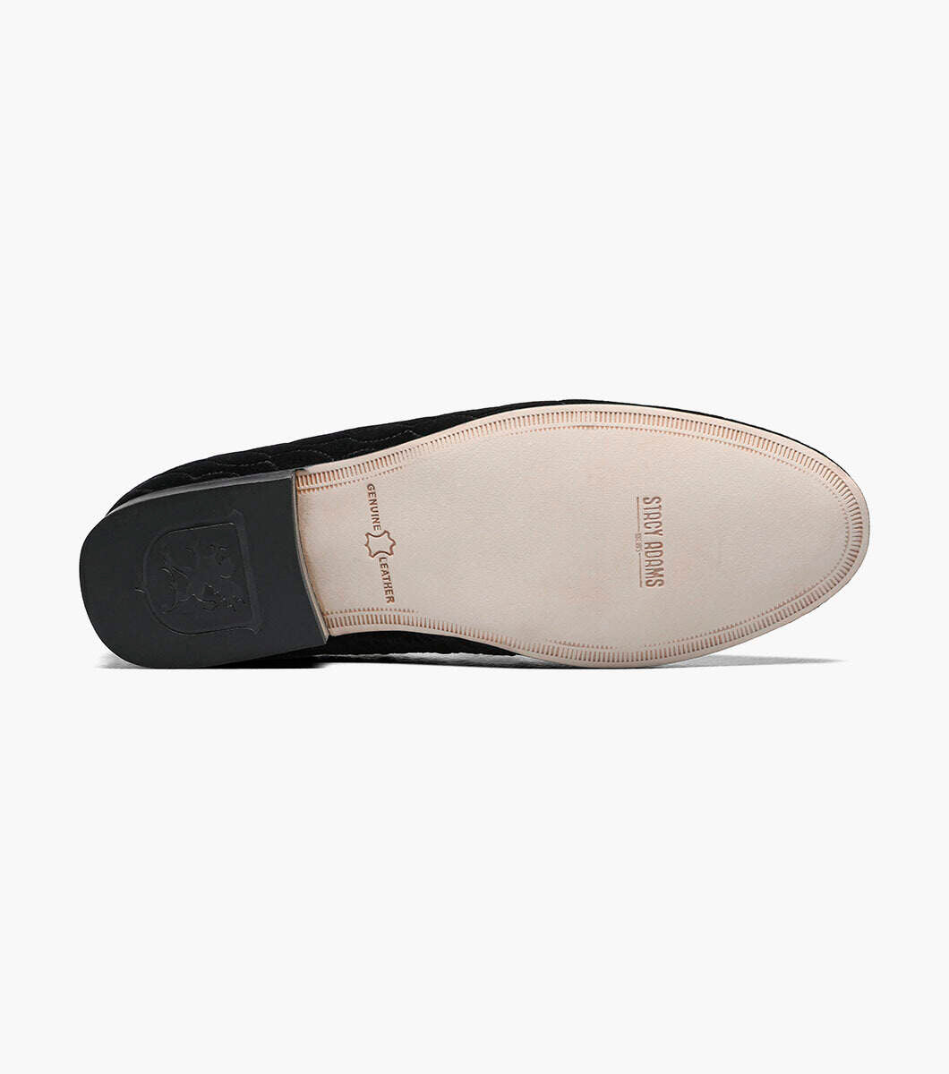 Stacy Adams Valet Slip On Bit Loafer in Black
