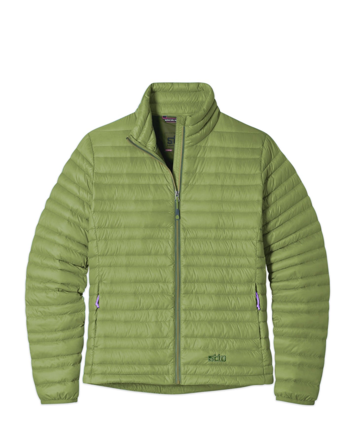 Womens Stio Pinion Down Jacket in Terrain