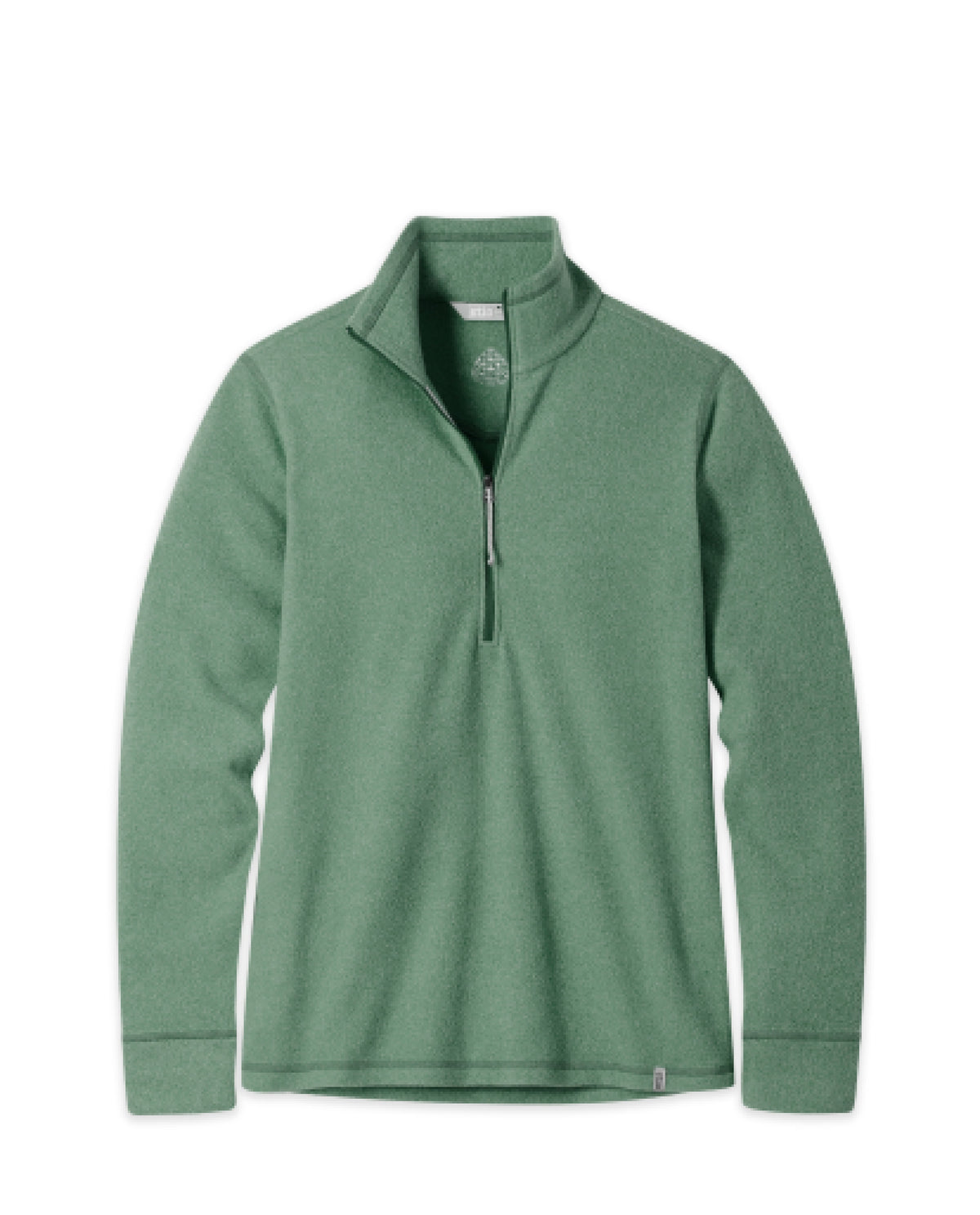 Womens Stio Turpin Fleece Half Zip in Forestline Heather