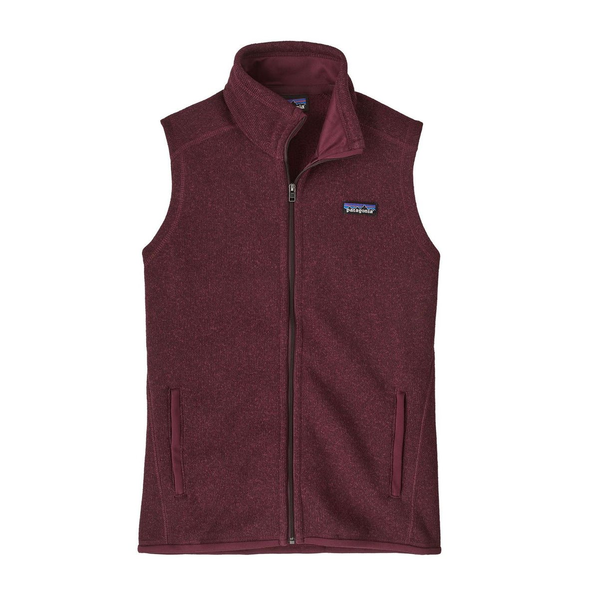 Womens Patagonia Better Sweater Vest in Berry Fig