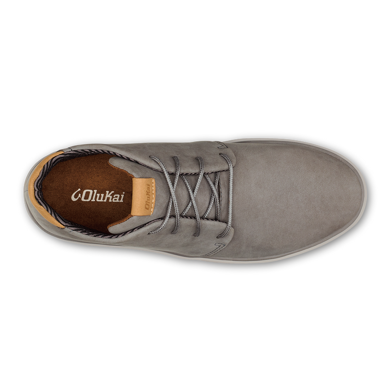 Olukai Mens Papaku Ili Chukka Boot in Graphite