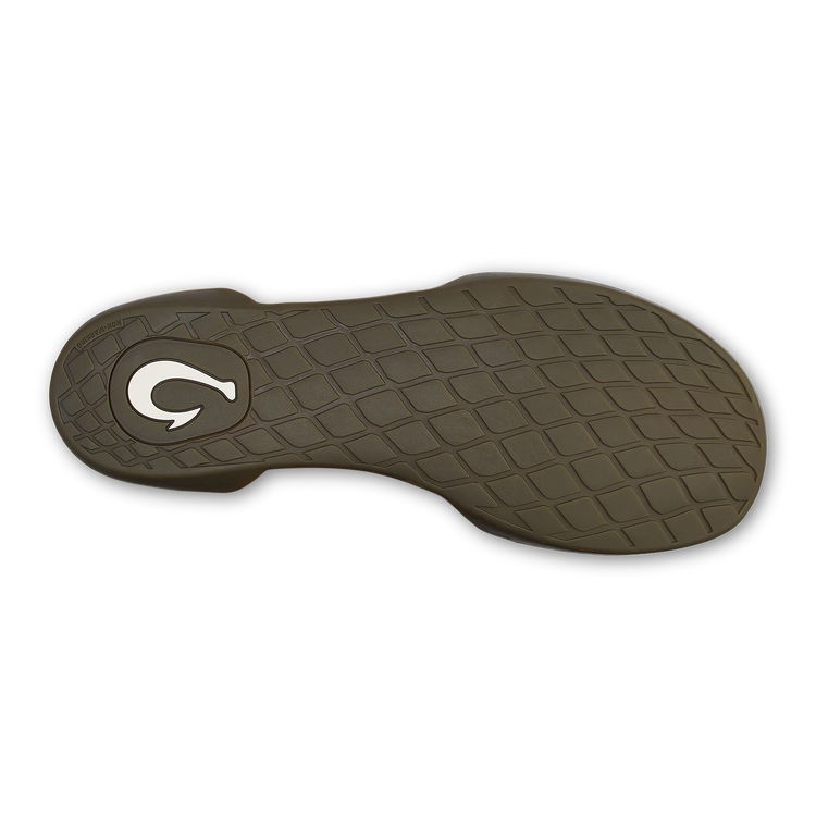 Olukai Mens Puku'i Slipper in Ash