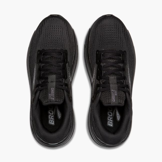 Brooks Mens Ghost Max 2 Running Shoe in Black/Black/Ebony