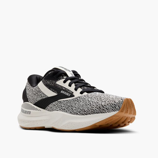 Brooks Mens Adrenaline GTS 24 Running Shoe in Coconut/Black/Biscuit