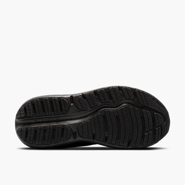 Womens Brooks Ghost Max 2 Running Shoe in Black/Black/Ebony