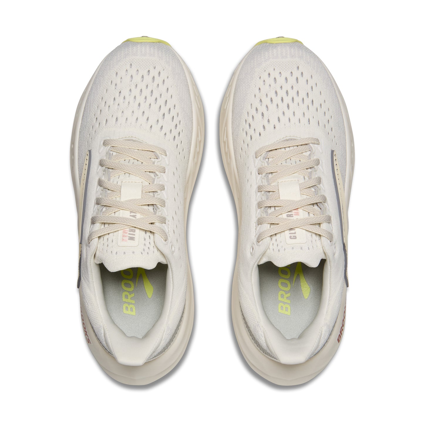 Womens Brooks Glycerin Max Running Shoe in Coconut/Alloy/Rose