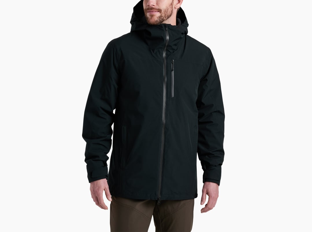 Kuhl Mens Stretch Voyagr Insulated Jacket in Blackout