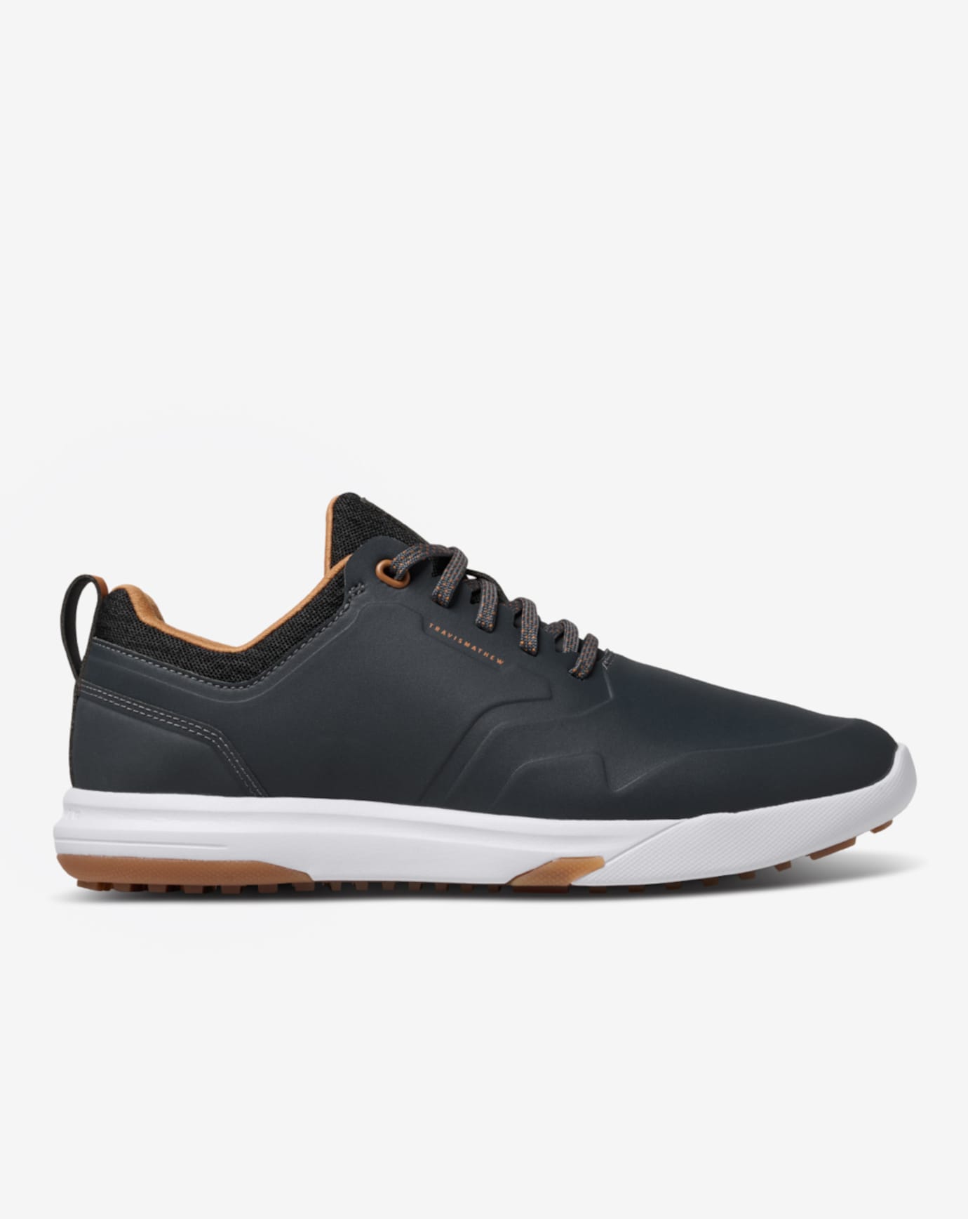 Travis Mathew Daily Pro Hybrid Plus Golf Shoe in Ebony/Almond