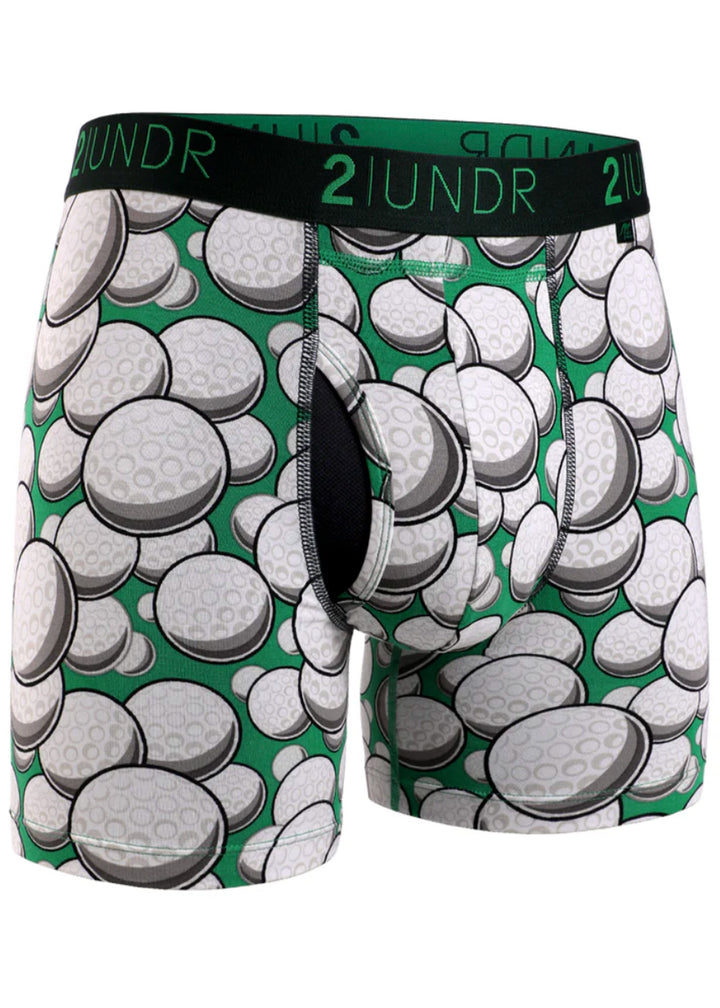 2 UNDR Swing Shift 6" Boxer Brief in Too Ballsey