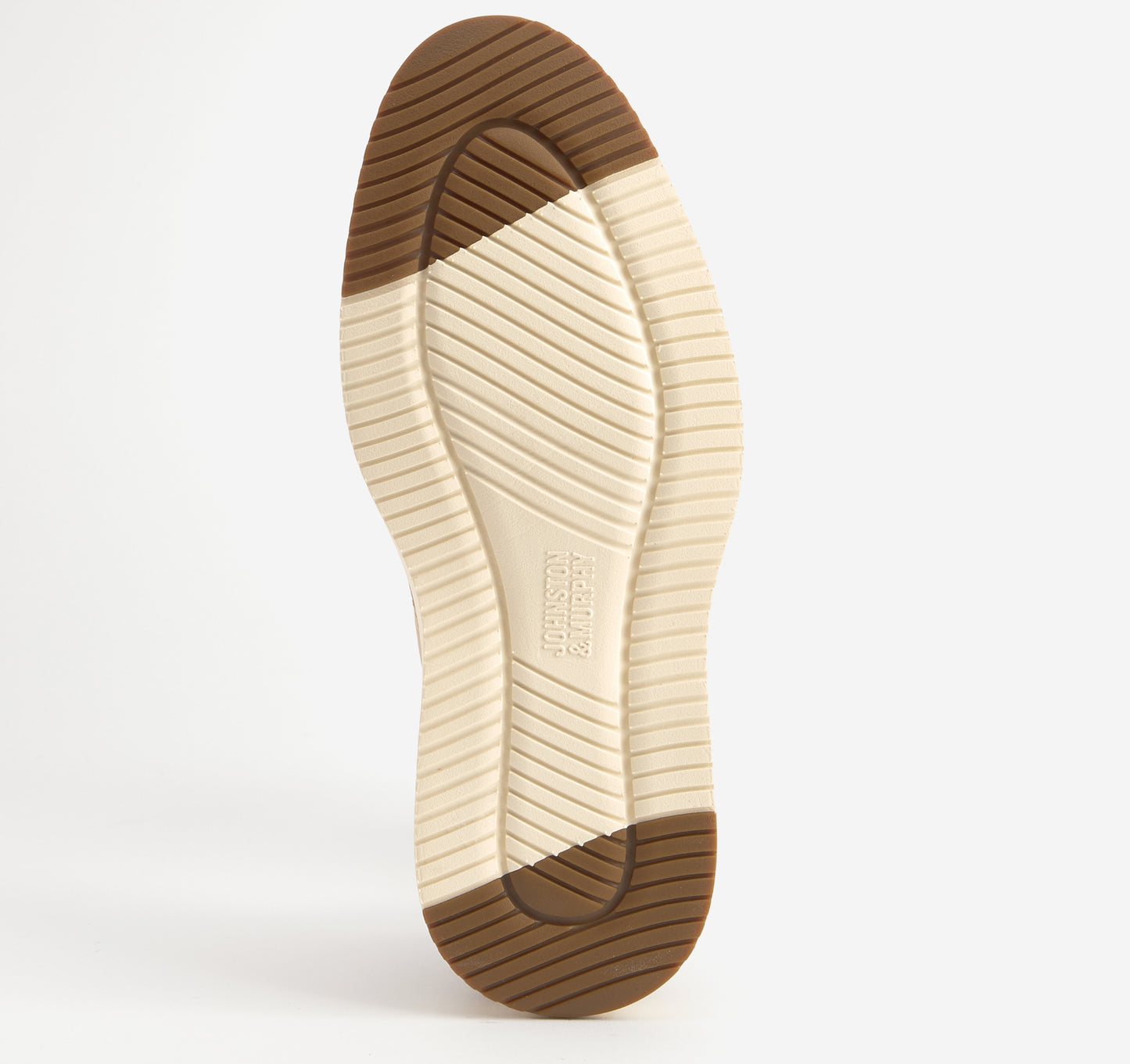 Johnston & Murphy Upton Perfed Plain Toe in Taupe Nubuck