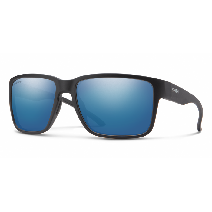 Smith Optics Emerge Active Sunglasses in Matte Black/Blue Mirror Lens