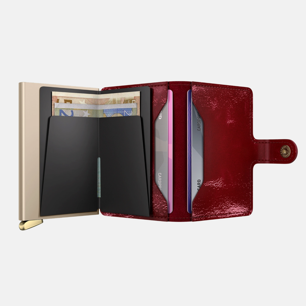 Secrid Premium Miniwallet in Naplak Red