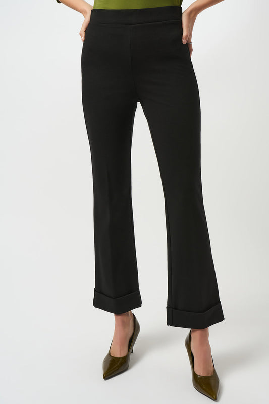 Womens Joseph Ribkoff Formal Flare Trousers in Black