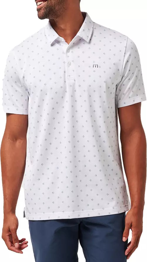 Travis Mathew Saturday Night Stay Polo in White