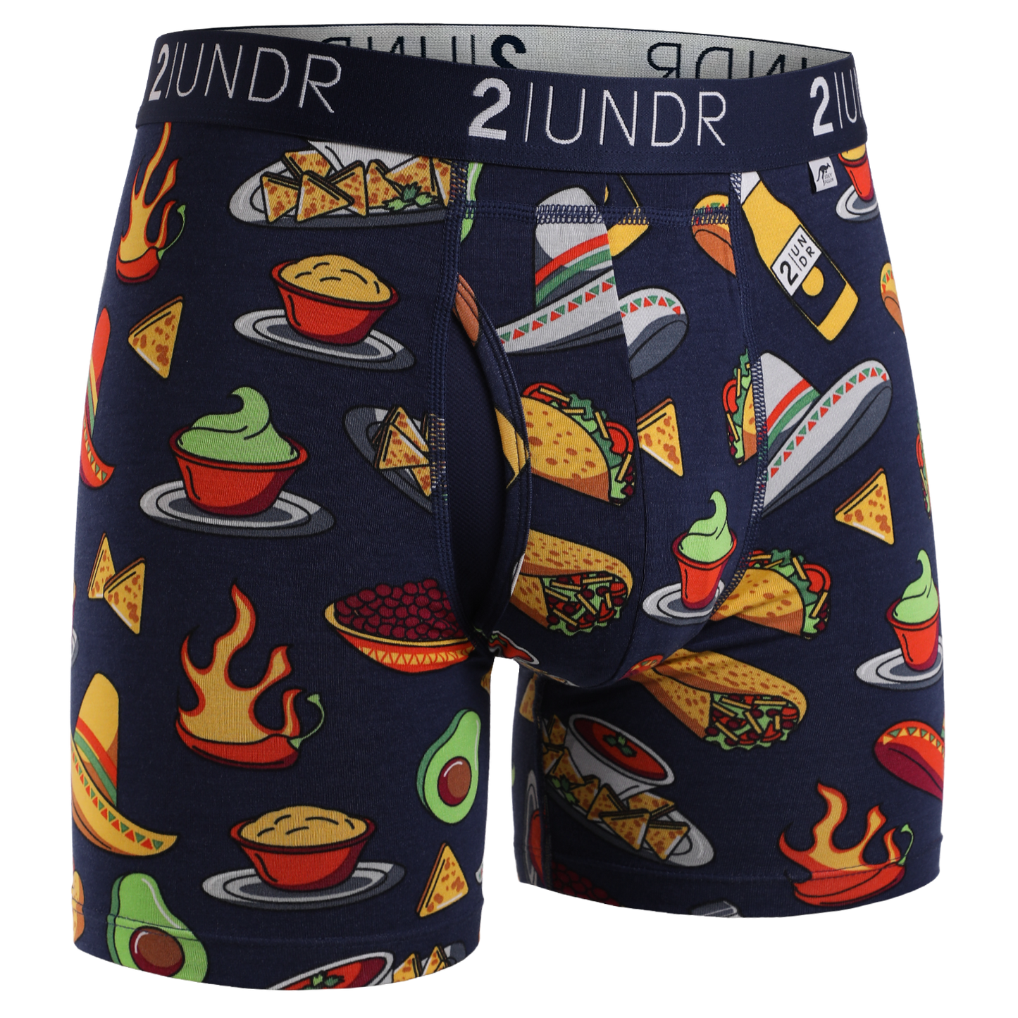 2 UNDR Swing Shift 6" Boxer Brief in Cantina