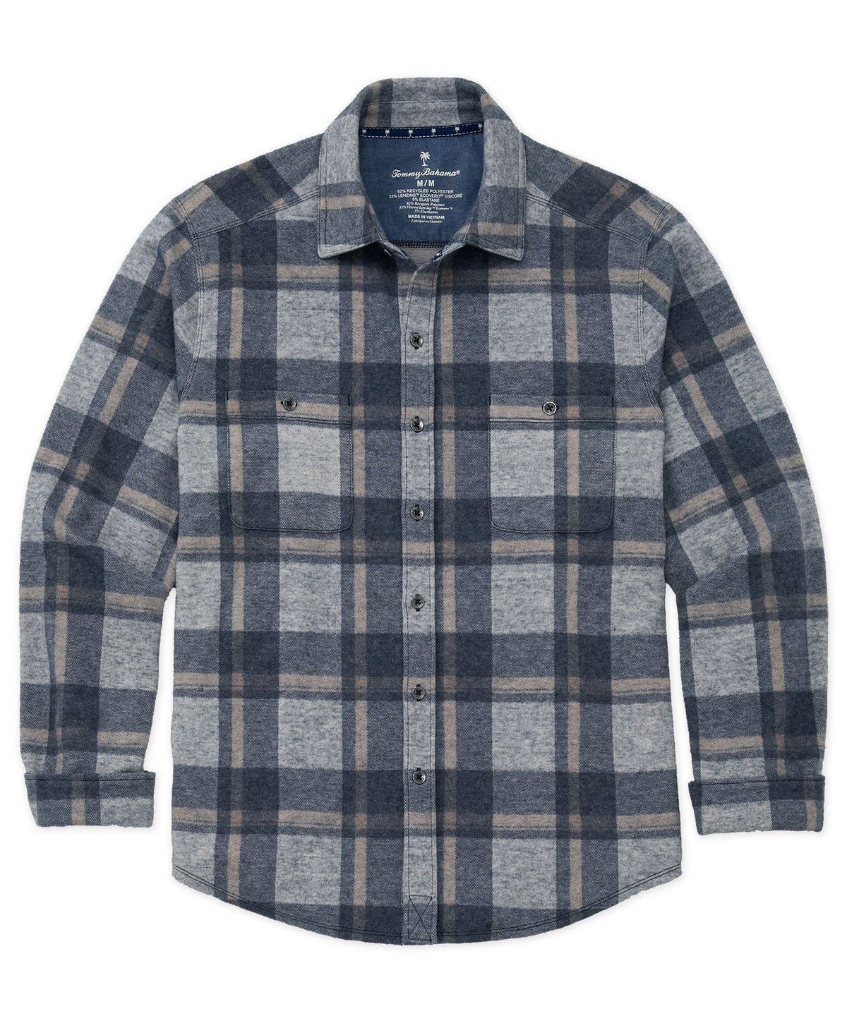 Tommy Bahama Fireside Los Alamos Sport Shirt in Night Swim