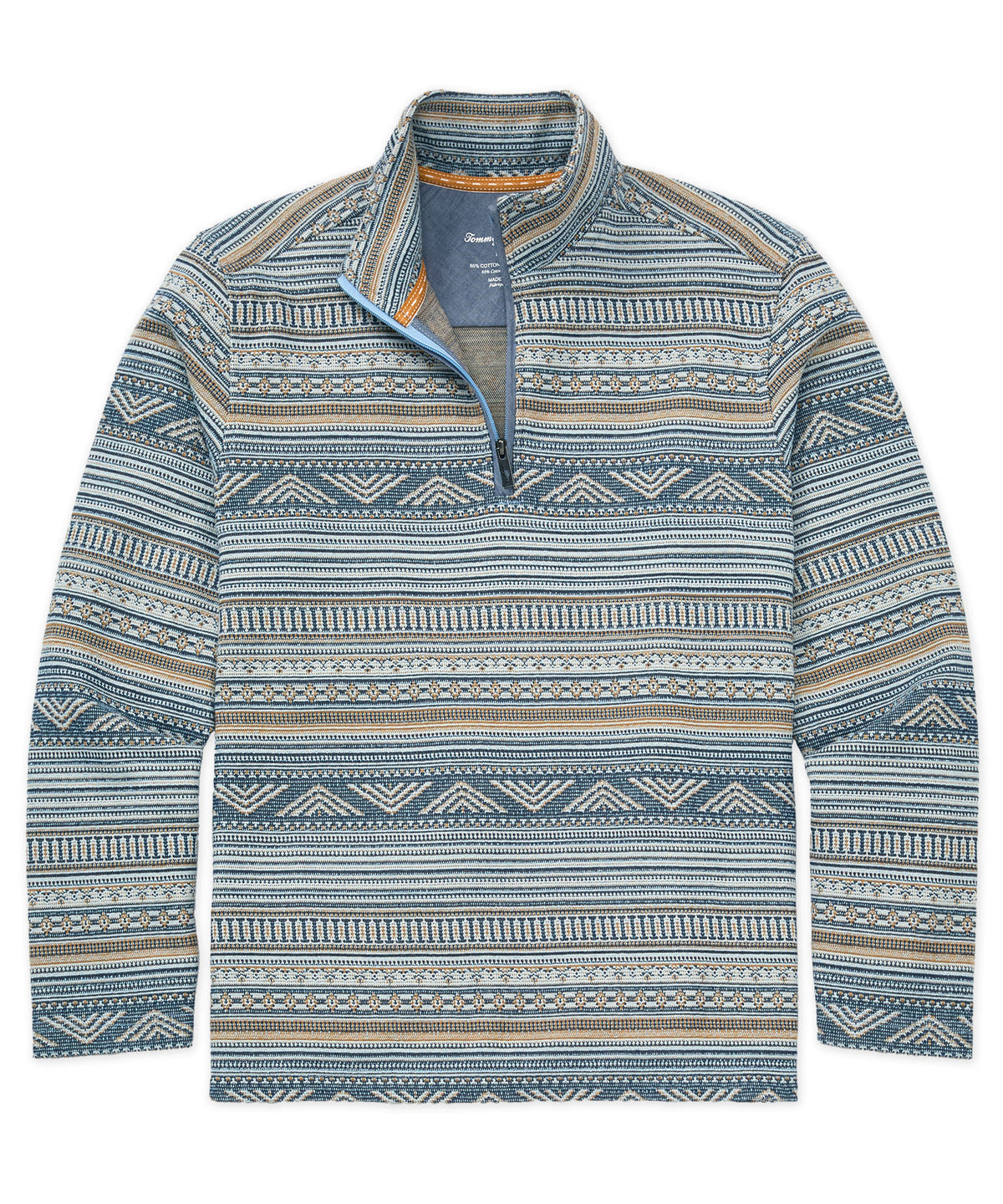 Tommy Bahama Sanroque Half Zip Pullover in Seabank Sky