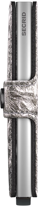 Secrid Miniwallet Crunch in Silver