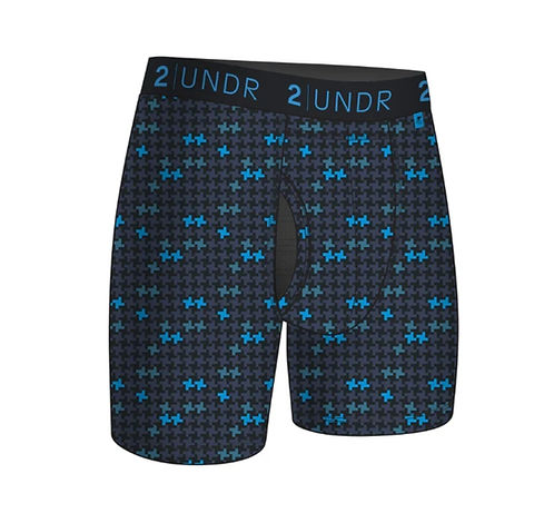 2 UNDR Swing Shift 6" Boxer Brief in Bluetooth