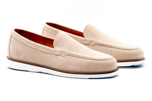 Martin Dingman Countryaire Suede Venetian in Bone