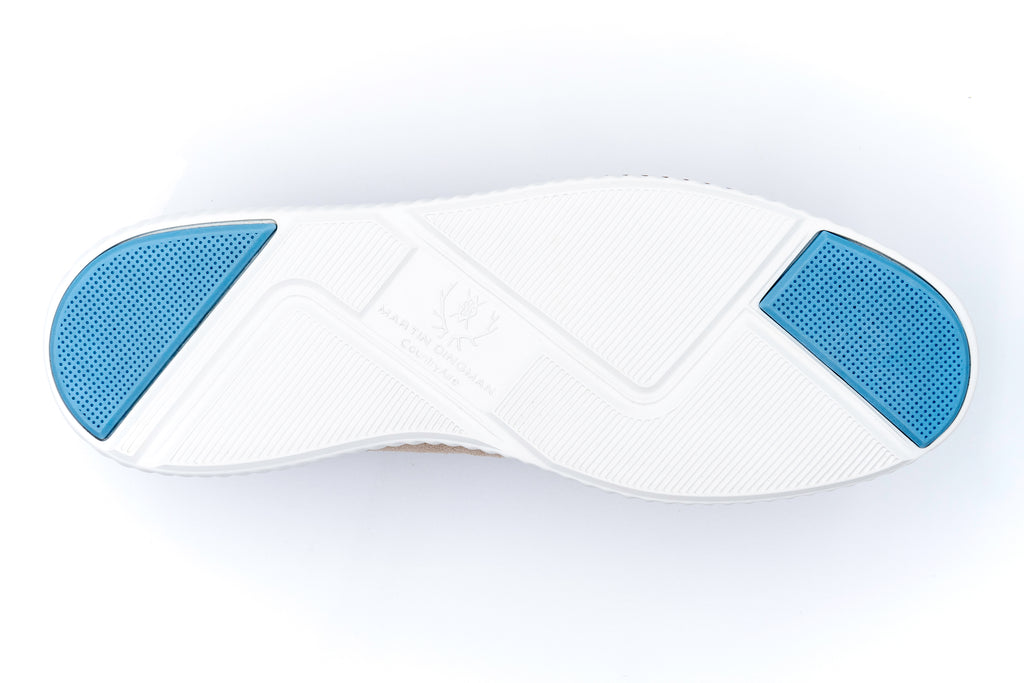 Martin Dingman Countryaire Suede Venetian in Bone