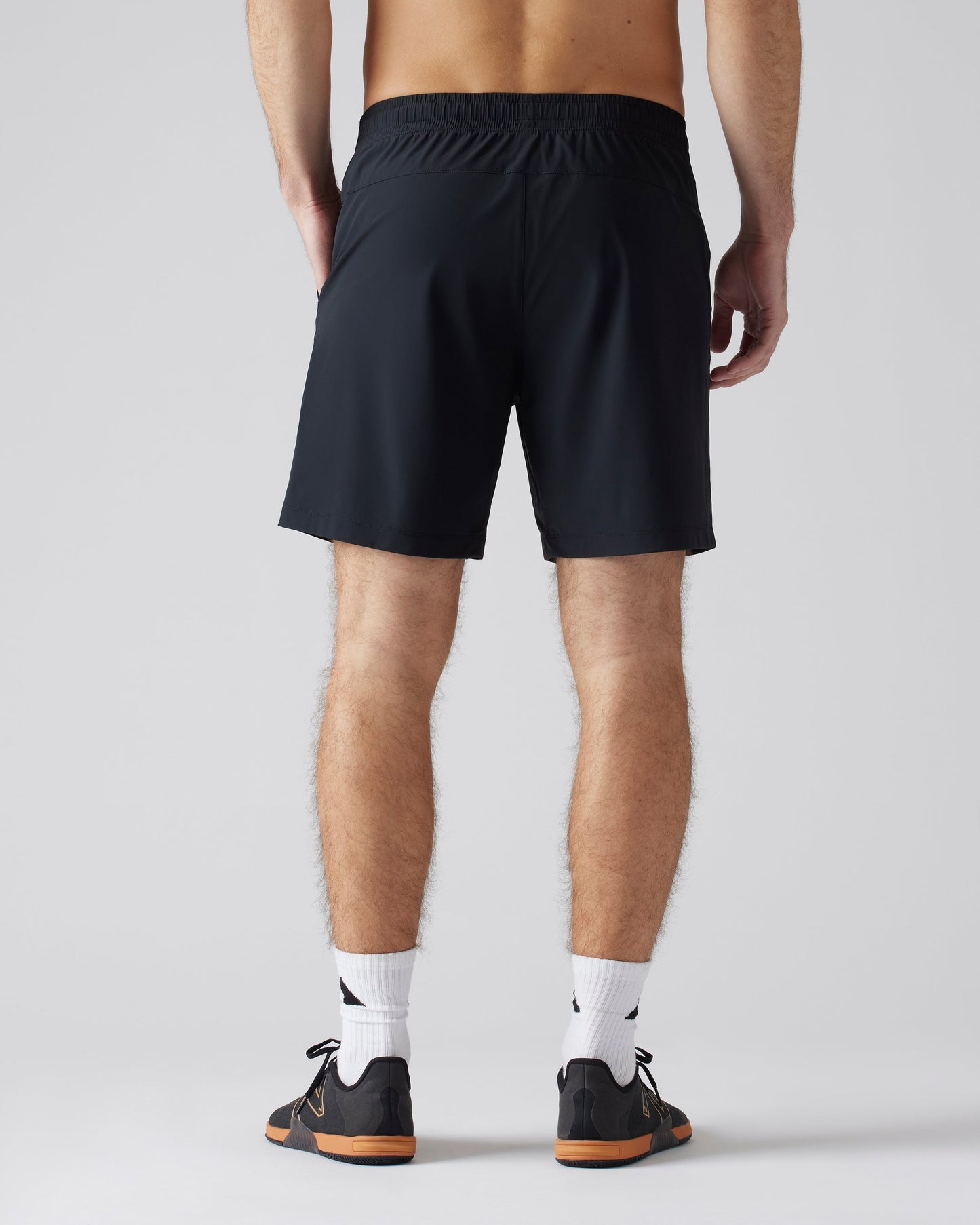 Rhone Mens 7" Unlined Pursuit Short in Black