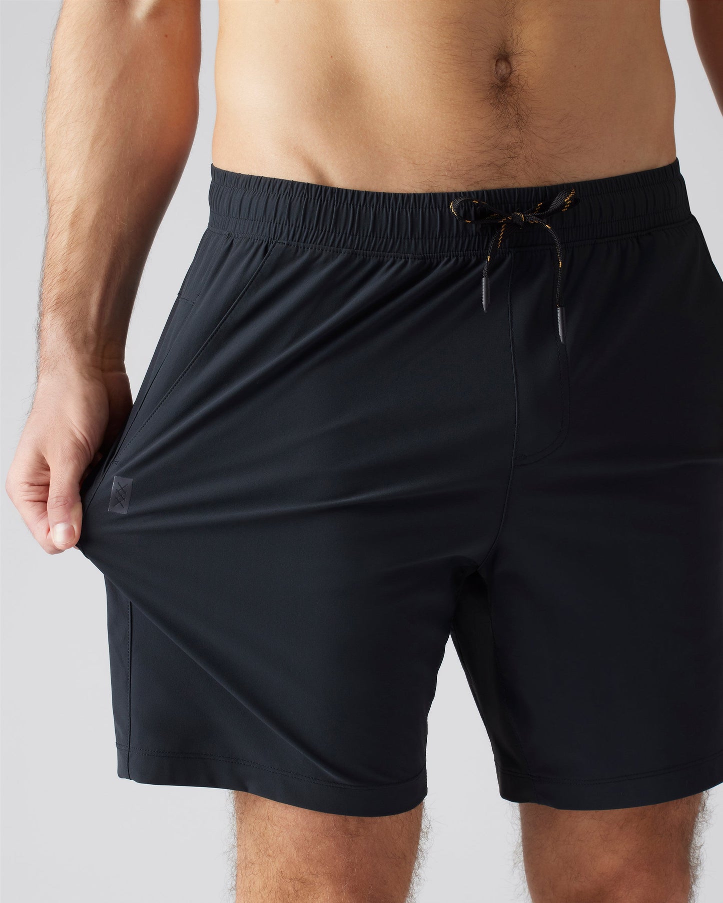 Rhone Mens 7" Unlined Pursuit Short in Black