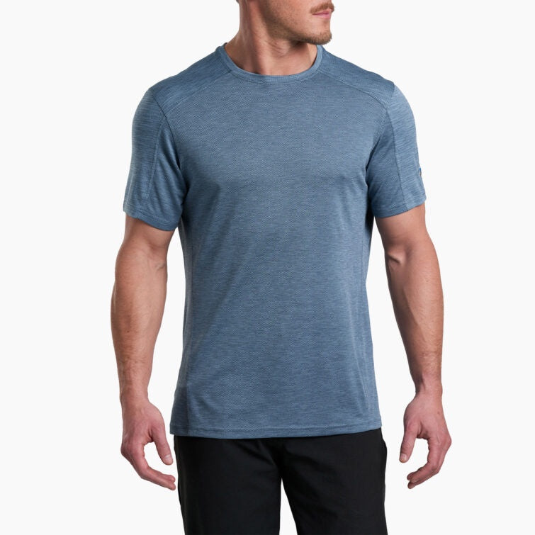 KUHL Mens Engineered Tee in Blue Cove