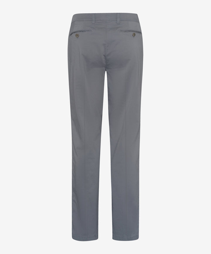 Brax Kapok Hi Flex Chino Pant in Silver
