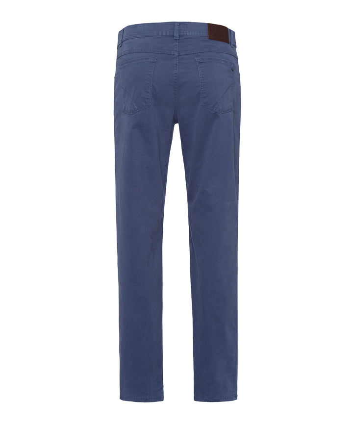 Brax Marathon 4-Seasons Pant in Blue- Cooper 5 Pocket Model