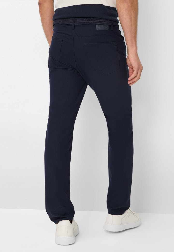 Brax Chuck Ceramica Five Pocket Pant in Navy