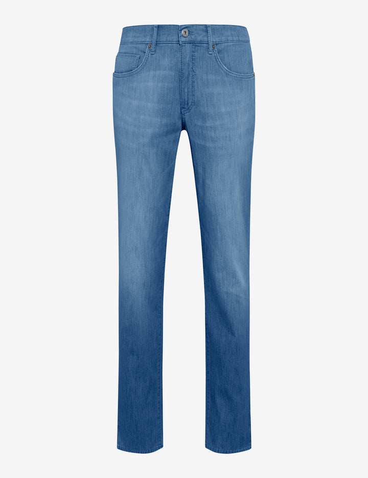 Brax Cadiz Ultralight Denim in Bright Sea Water Used