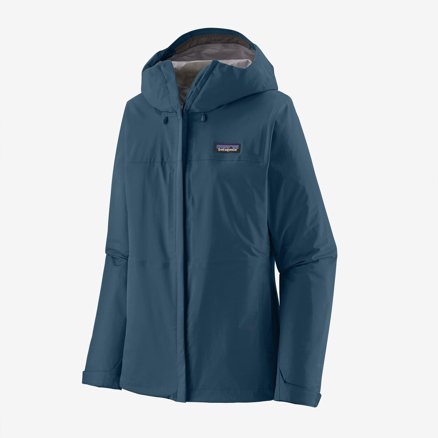 Womens Patagonia Torrentshell 3L Rain Jacket in Lagom Blue