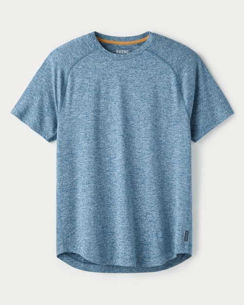 Rhone Mens Atmosphere Tee in Cape Blue