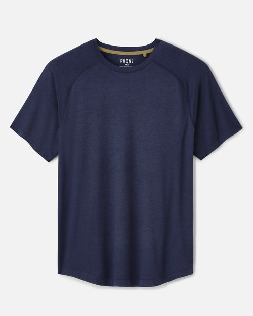 Rhone Mens Atmosphere Tee in Navy