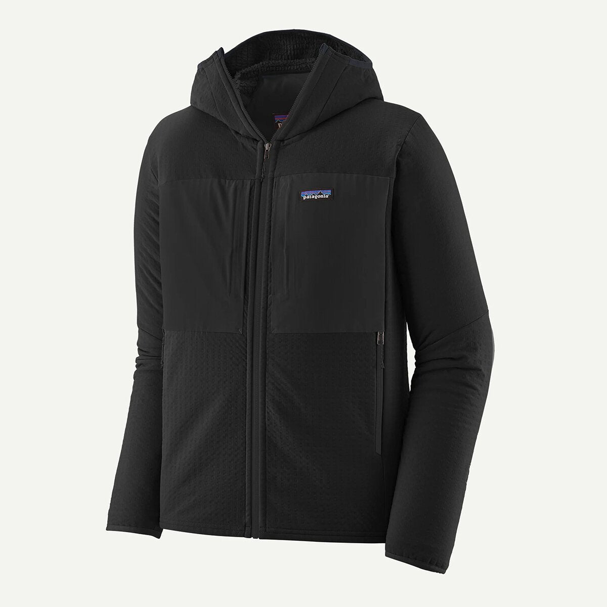 Patagonia Mens R2 TechFace Hoody in Black