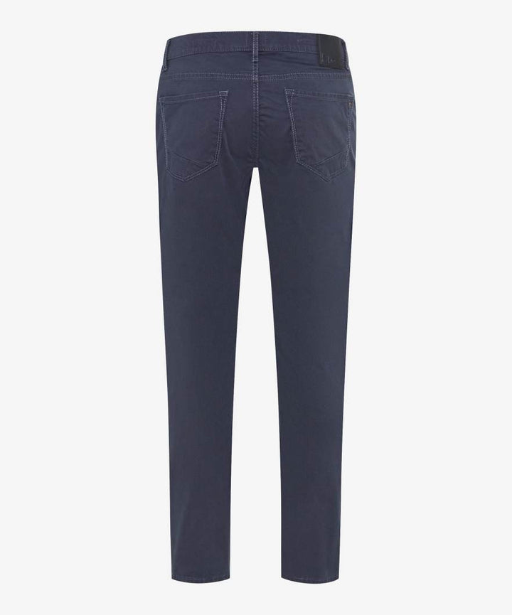 Brax Chuck Tritone Flex Five Pocket Pant in Navy