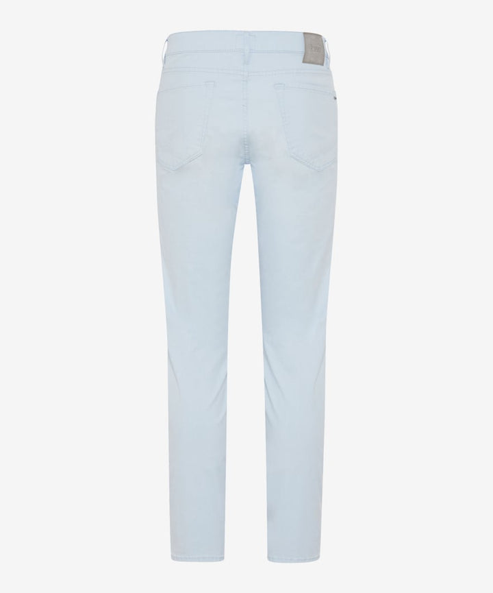 Brax Chuck Dry Color Flex Five Pocket Pant in Sky