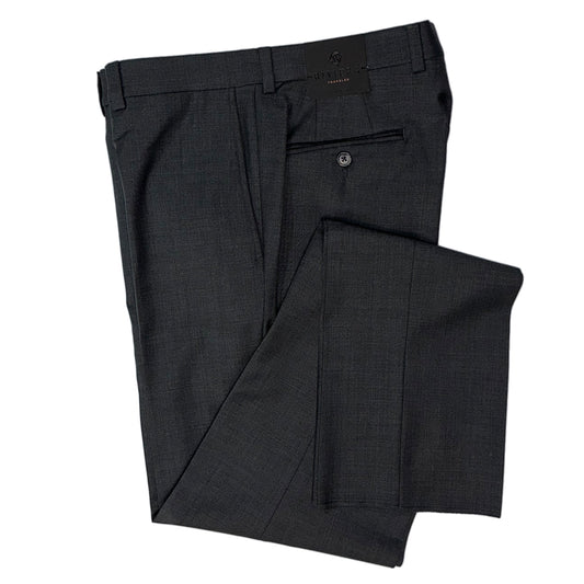Riviera by Jack Victor- Traveler Dress Pant in Charcoal
