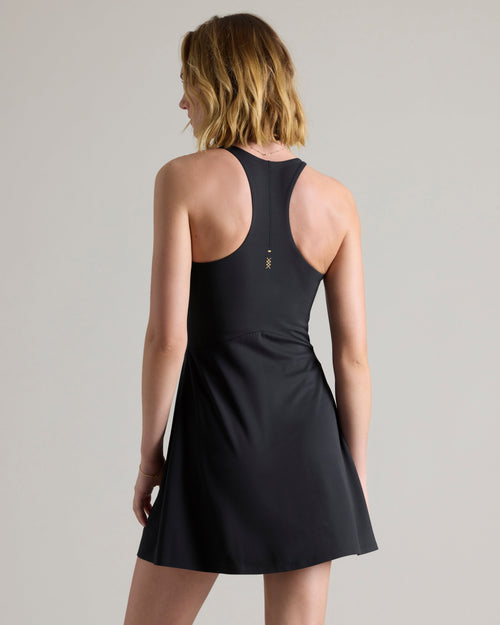 Womens Rhone Course to Court Sport Dress in Black