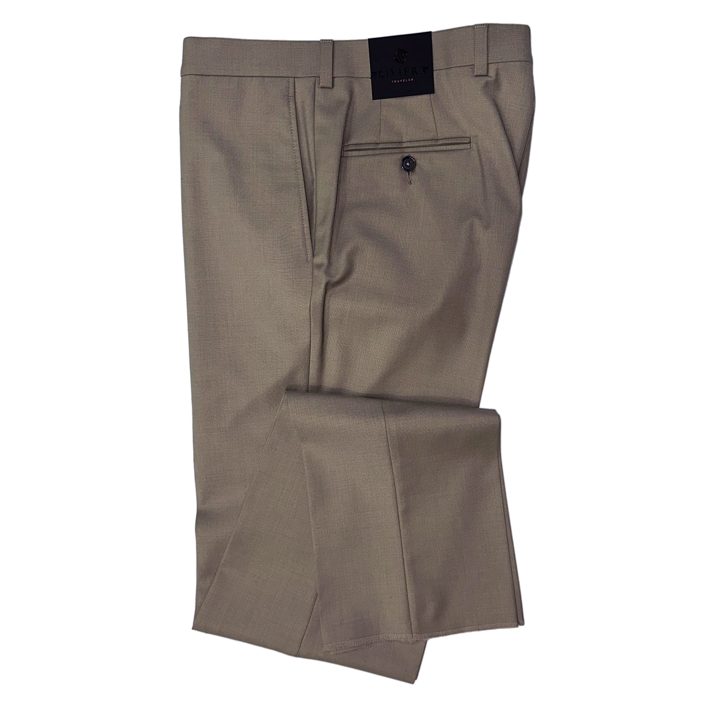 dark beige dress pants Sandro Wool suit trousers