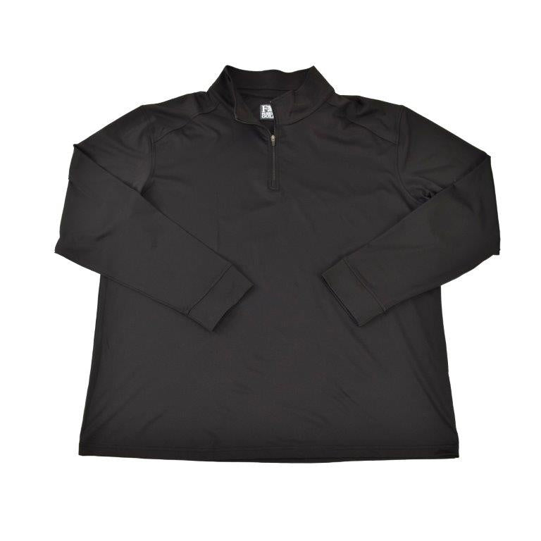 F/X Fusion Performance Quarter Zip in Black