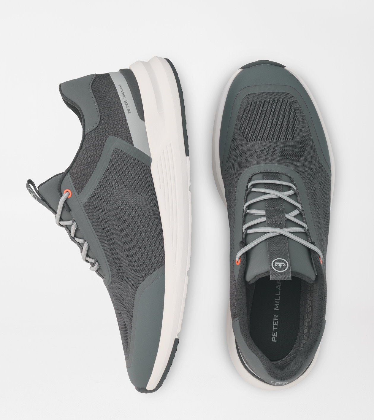 Peter Millar Camberfly Sneaker in Iron
