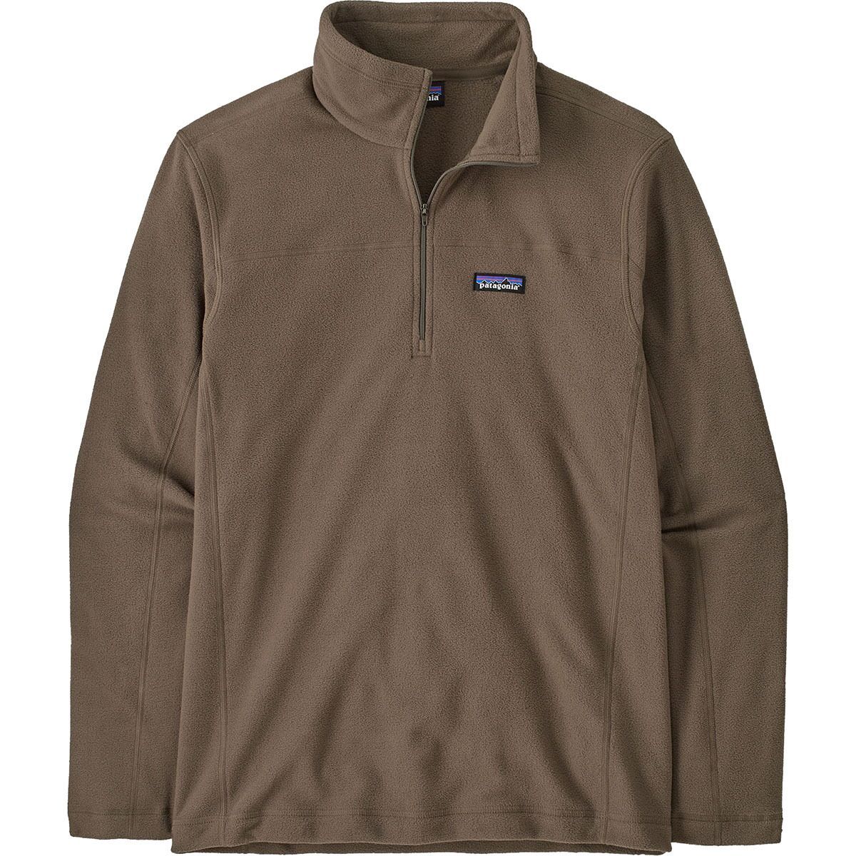 Patagonia Mens Micro D Pullover in Marlow Brown