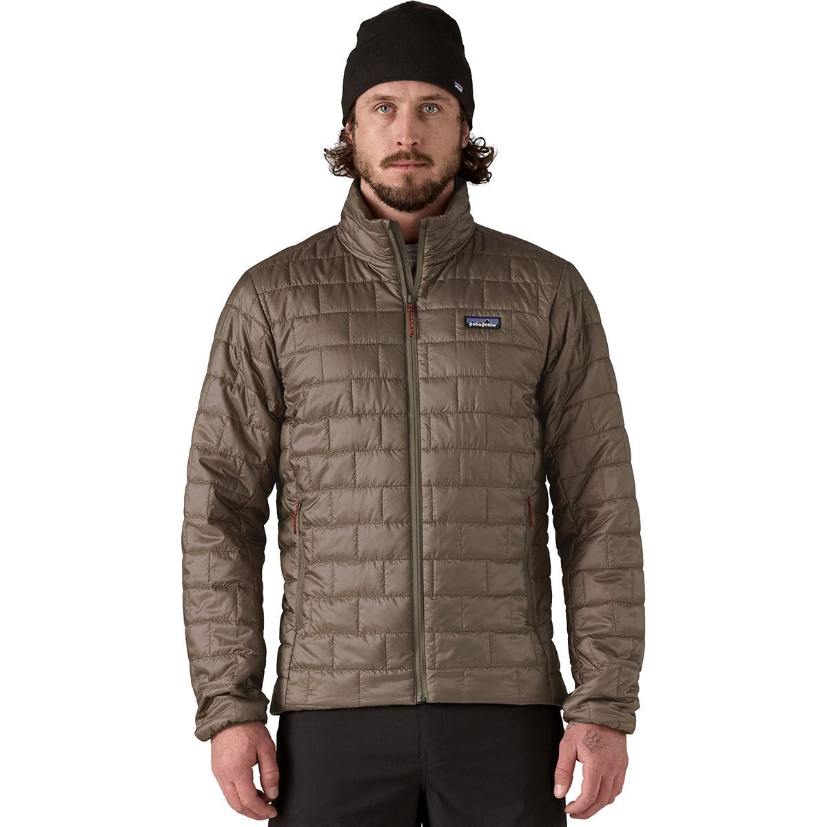 Patagonia Mens Nano Puff Jacket in Marlow Brown