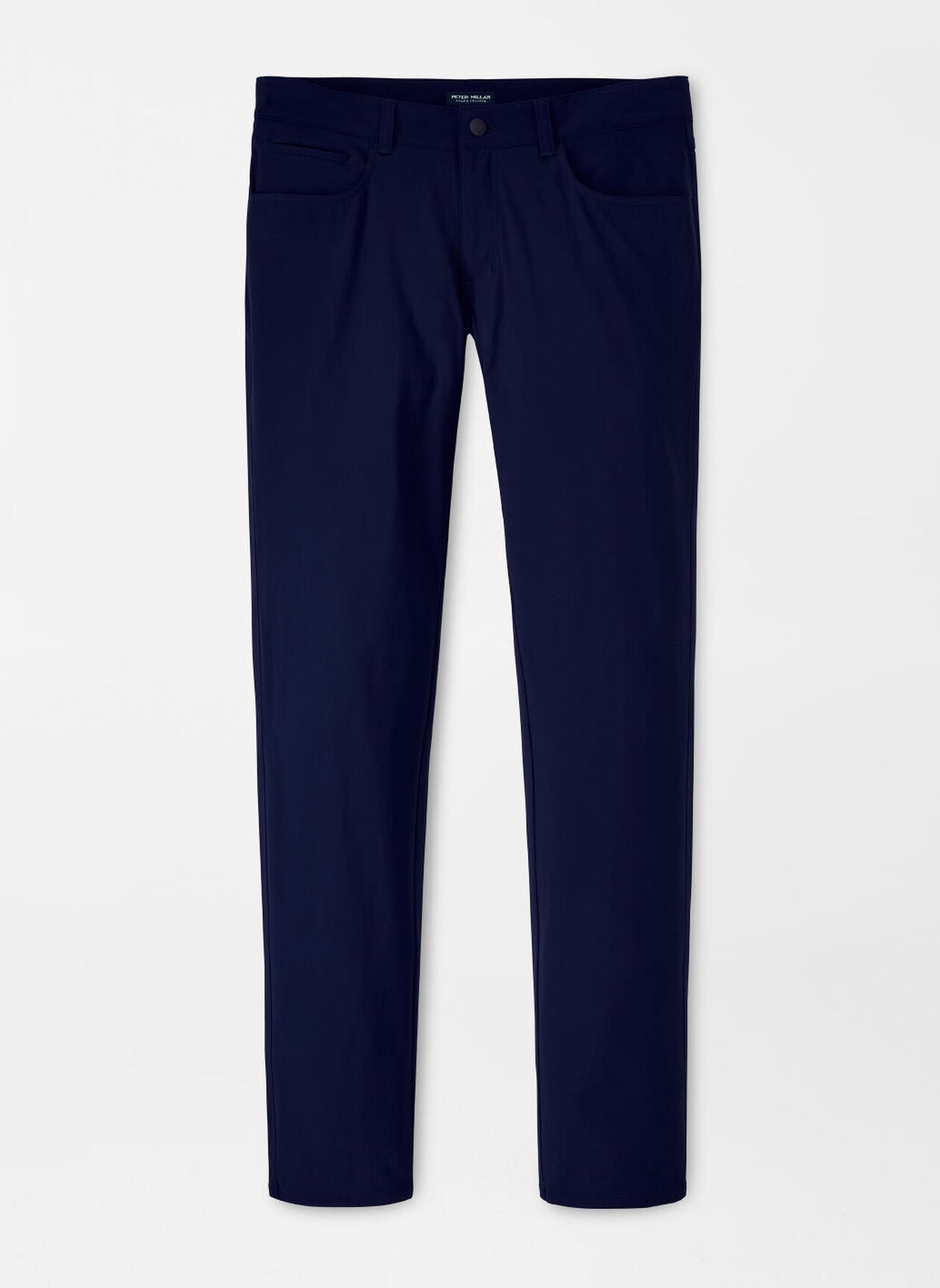 Peter Millar Bingham Performance Five-Pocket Pant in Navy