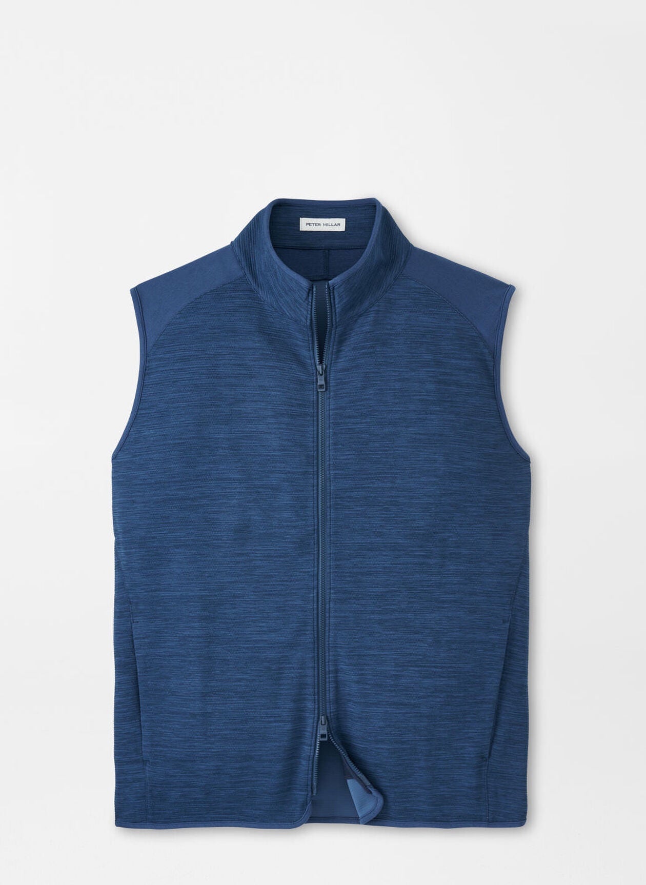 Peter Millar Vista Full-Zip Vest in Blue Haze