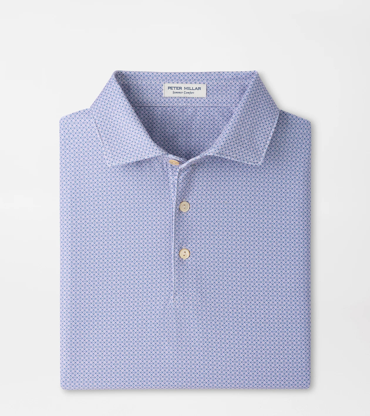 Peter Millar Rambla Performance Jersey Polo in Garden Violet