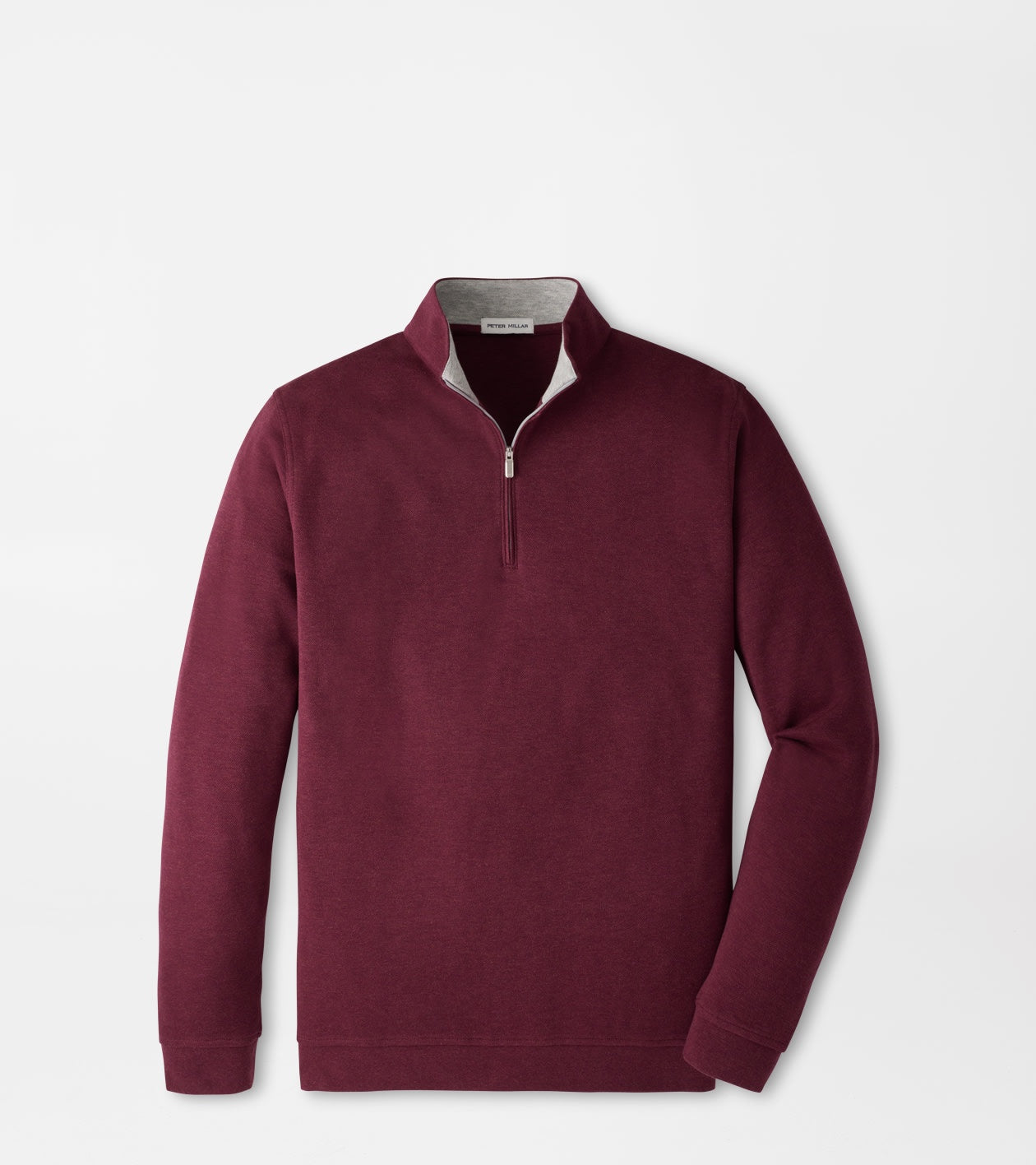 Peter Millar Crown Comfort Pullover in Bordeaux