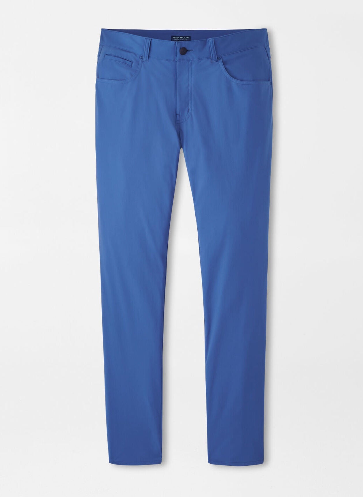 Peter Millar Bingham Performance Five-Pocket Pant in Ocean Blue